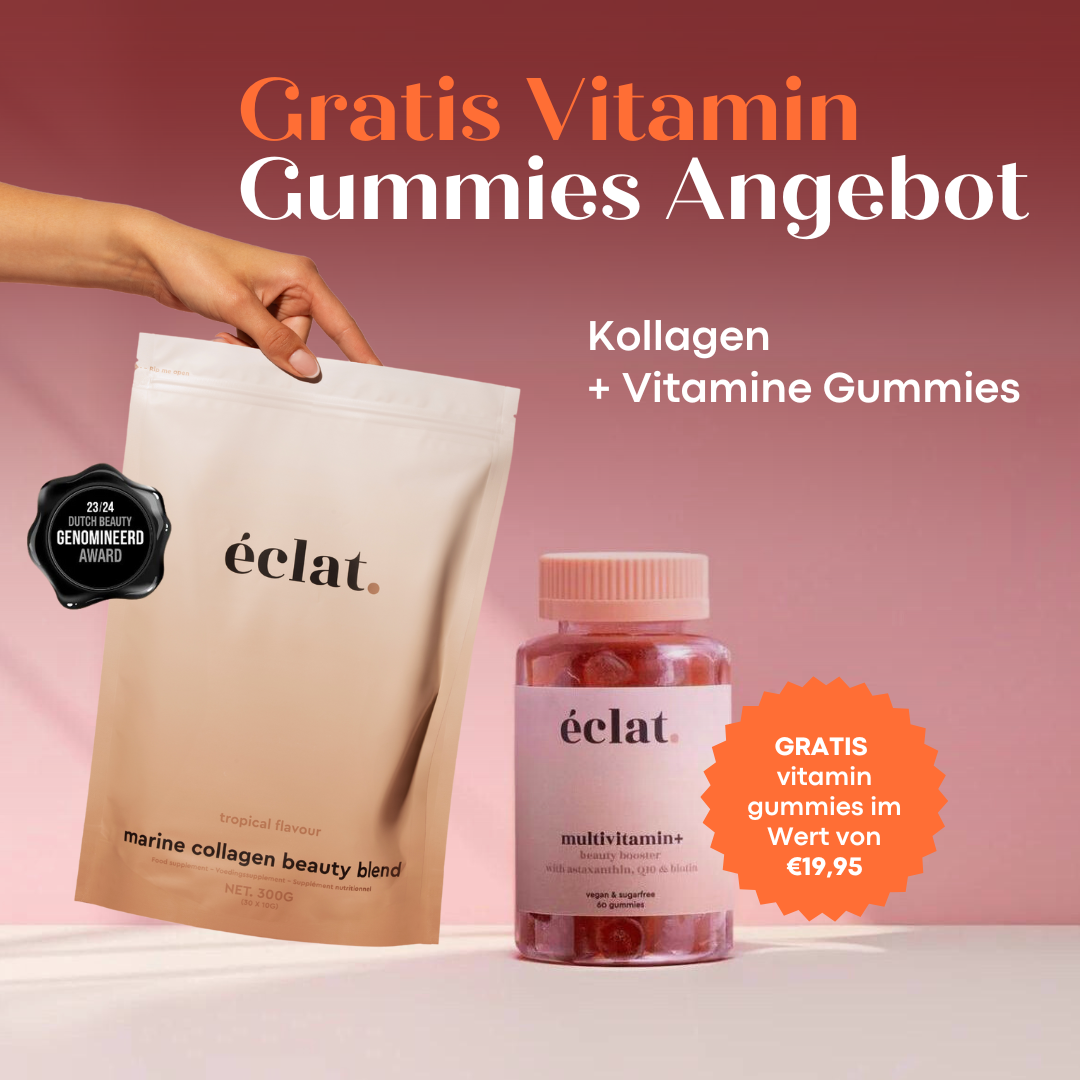 Bündelangebot: Kollagen + (kostenlos) Vitamin-Gummis